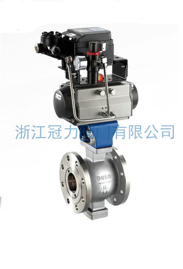 V型球閥是怎樣使活塞式執(zhí)行機構(gòu)為雙作用？